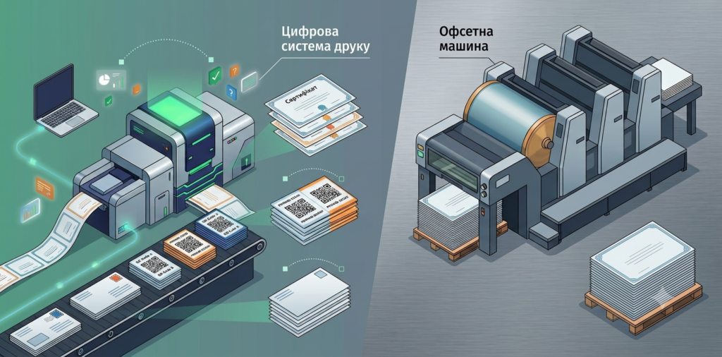 Цифровий друк чи офсет: що краще обрати
