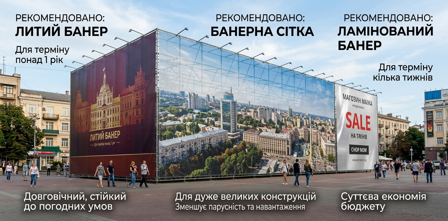Який банер вибрати